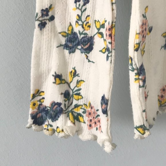 Lucky Brand Cotton Floral Henley (NWT) - Picture 5 of 13